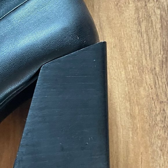 Steve Madden Womens Tanzee Boots Black Heeled Over The Knee Size 6 NWOT - Picture 2 of 10